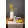 Салфетка под приборы из умягченного льна с декоративной обработкой горчичный essential, 35х45 см (63127)