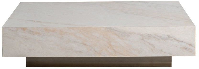 Стол журнальный AGATE светлый керамический 120*80*29см (TT-00016026)