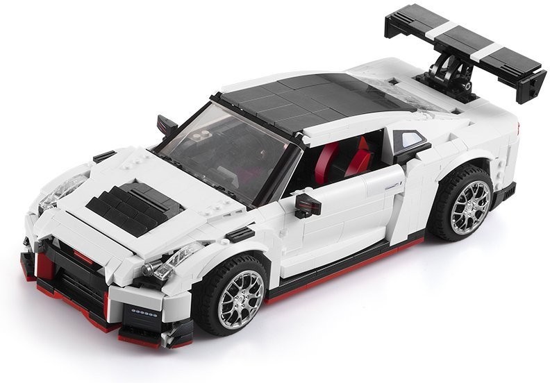 Конструктор CADA deTech Nissan GTR R35 (1322 детали) (C61020W)