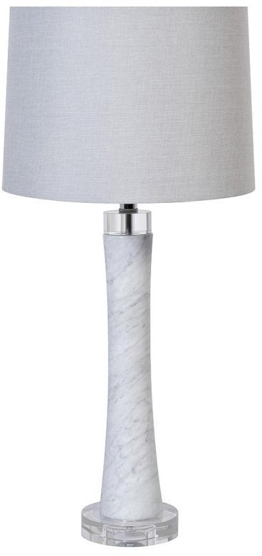 Лампа настольная плафон белый d.35*76см (TT-00003713)