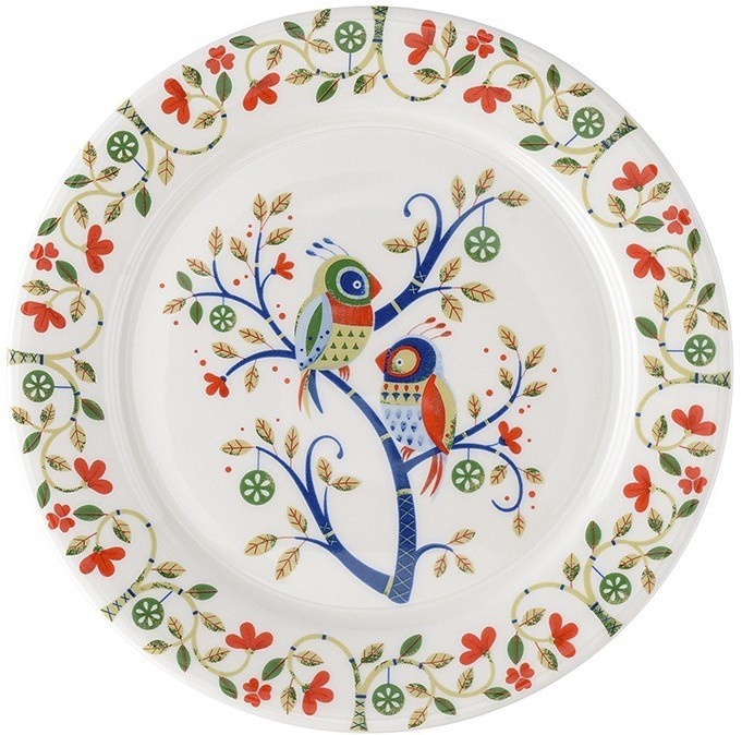 Набор тарелок love birds из коллекции birds of paradise в подарочной упаковке, D18 см, 2 шт. (77593)