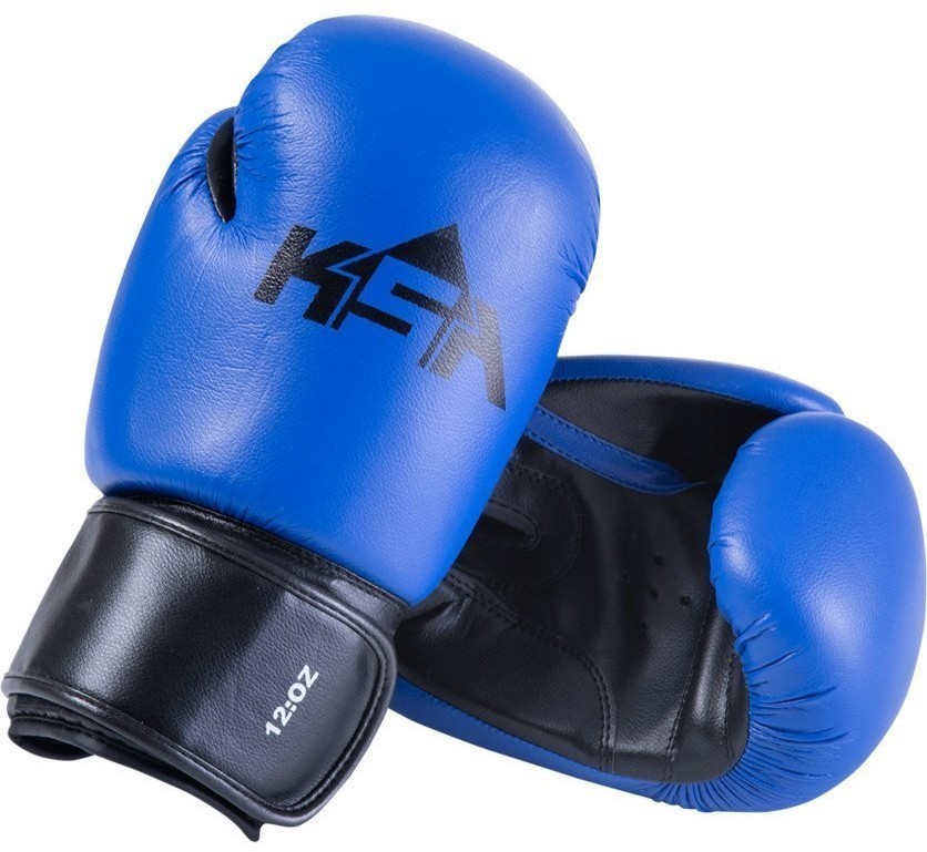 Перчатки боксерские Spider Blue, к/з, 8 oz (805092)