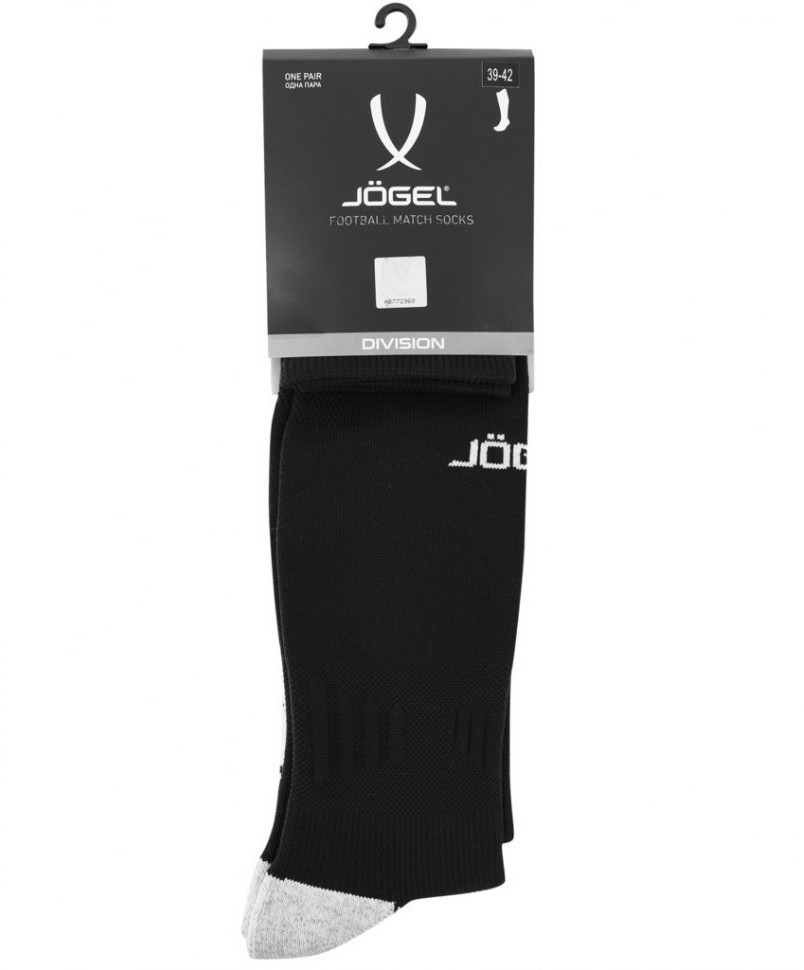 Гетры футбольные Match Socks, черный (2072022)