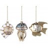 Набор ёлочных украшений sea life из коллекции new year essential, 3 шт. (78276)