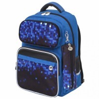 Рюкзак ортопедический с пеналом Юнландия Complete Pixels 18 л 229974 (76665)