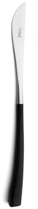 Нож для стейка NO.32, нержавеющая сталь 18/10, композитный материал, matte chrom/black, CUTIPOL