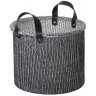Корзина для хранения sustainable collection, D32х28 см, черная (77678)