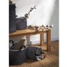 Корзина для хранения sustainable collection, D32х28 см, черная (77678)