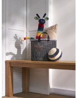 Корзина для хранения sustainable collection, D32х28 см, черная (77678)