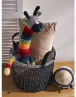Корзина для хранения sustainable collection, D32х28 см, черная (77678)
