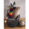 Корзина для хранения sustainable collection, D32х28 см, черная (77678)