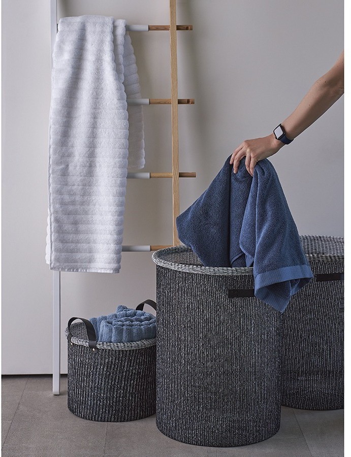 Корзина для хранения sustainable collection, D32х28 см, черная (77678)