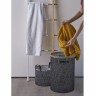 Корзина для хранения sustainable collection, D32х28 см, черная (77678)