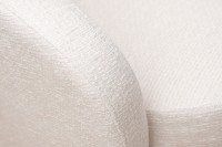 Кресло Napoli вращающееся, рогожка бежевая Koza2601-ECRU 76*76*76см (TT-00012702)