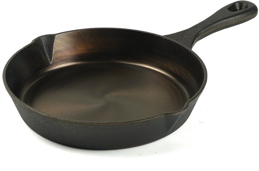 Сковорода чугунная brasen с масляной полировкой, D21 см (77853)