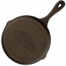 Сковорода чугунная brasen с масляной полировкой, D21 см (77853)