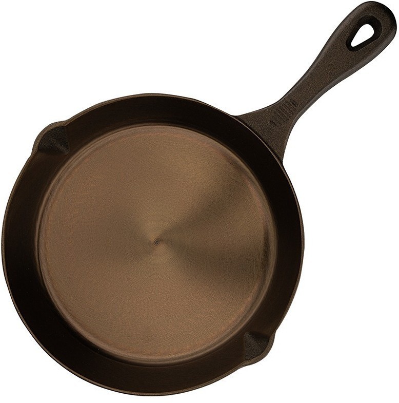 Сковорода чугунная brasen с масляной полировкой, D21 см (77853)
