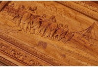 Настоящее &quot;Русское лото - Бурлаки на Волге&quot; в шкатулке из мореного ясеня (29964)