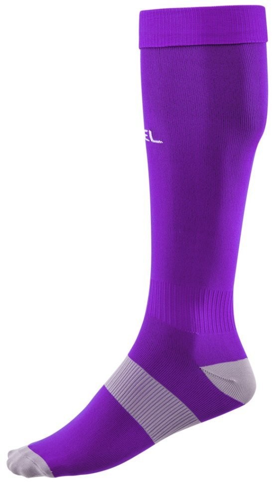 Гетры футбольные Essential JA-006, фиолетовый/серый (780594)