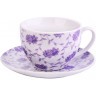 Чайный сервиз на 6 персон фарфор 12 предметов 220 мл LORAINE (25928)