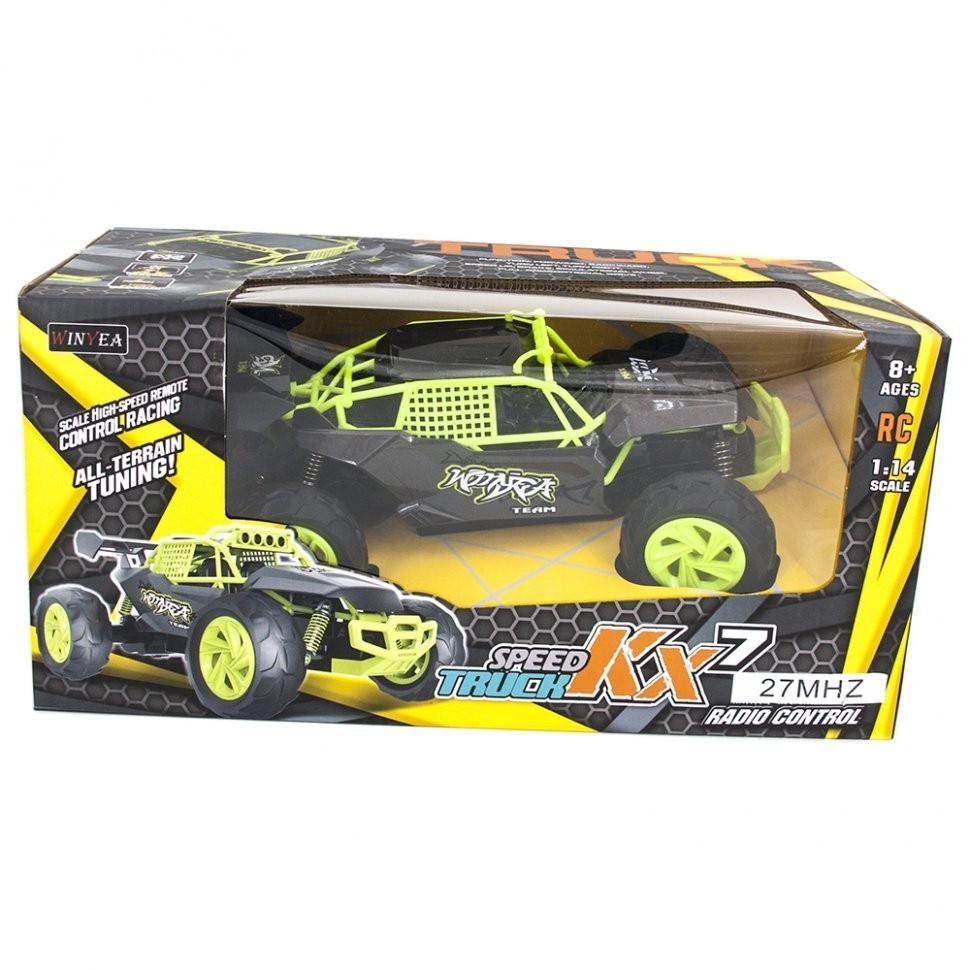 Радиоуправляемая багги Wineya Green Speed Truck KX7 1:14 2.4G (W3679-G)