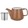 Чайник с металл.ситом и крышкой bronco "luster" 1200мл, 23,5*11*12,5см, коричневый (470-411)