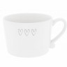Bastion Collections Кружка White 3 Нearts Grey RJ/CUP 001 GR