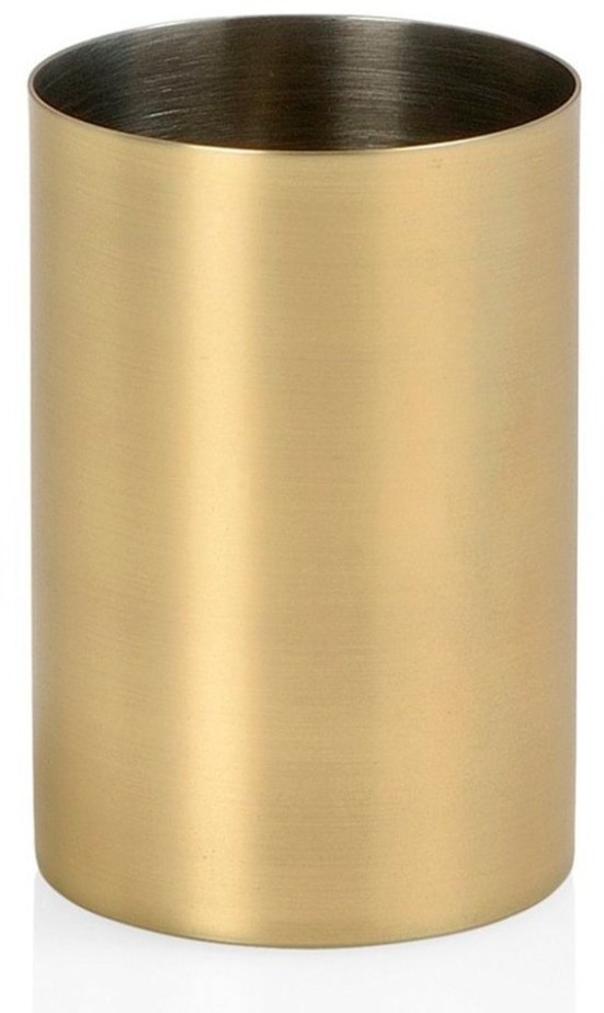 Andrea House Стакан для зубных щеток Golden Matte BA19033