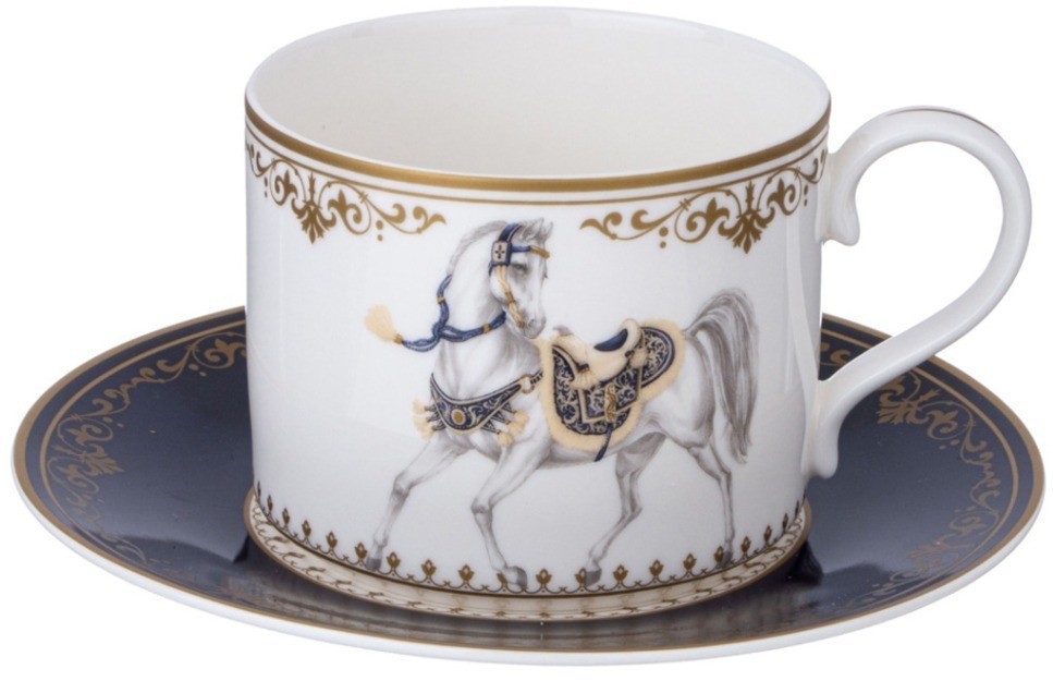 Чайный сервиз lefard "horse club" на 6 пер. 14 пр. (590-579)
