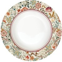 Тарелка суповая Уильям Моррис кремовая, 21,5 см, 0,25 л - EL-R0943/WILN Easy Life