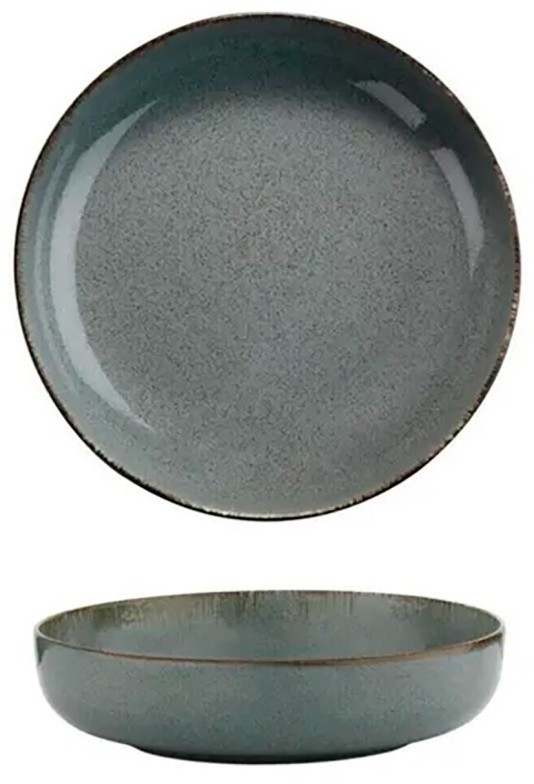 Комплект столовой посуды "Жемчужное настроение" 24 предметов синий P01