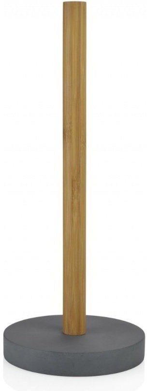 Andrea House Органайзер для бумажных полотенец Stone Grey and Wood CC17161