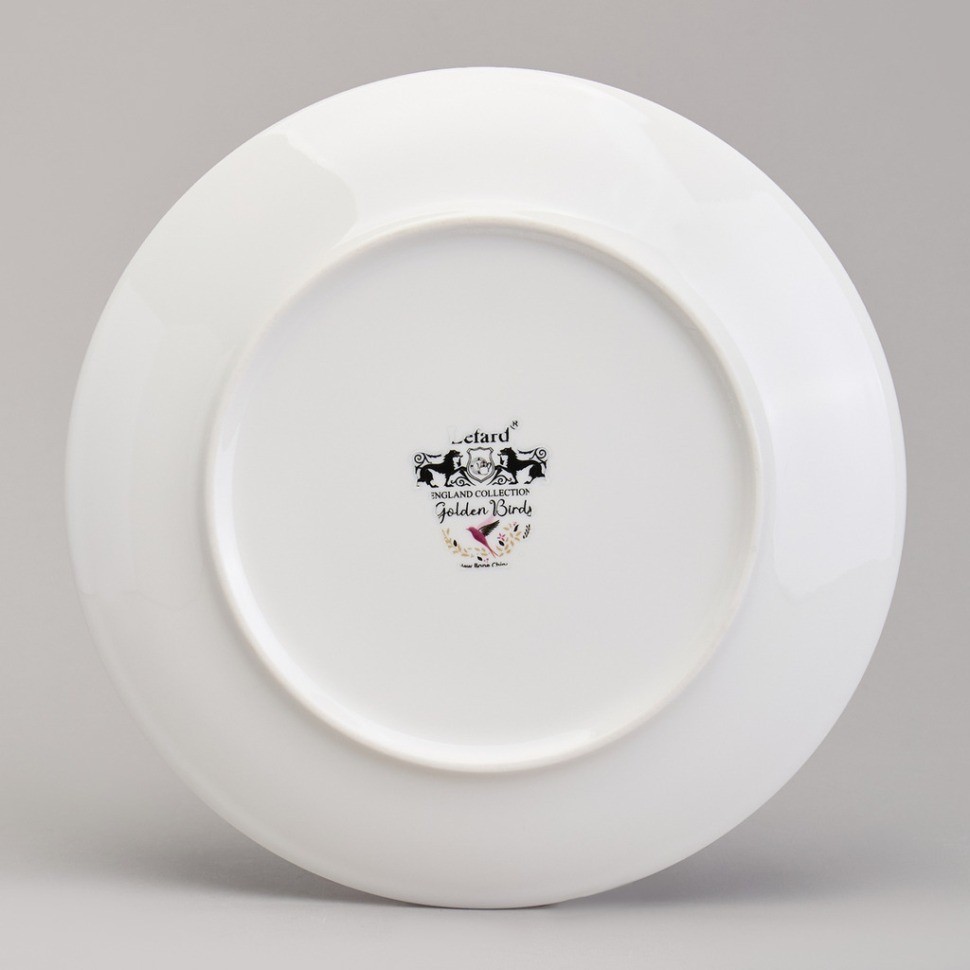 Набор тарелок закусочных lefard "golden birds" 2 шт. 20*2 см (419-119)