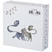 Салатник lefard &quot;котики&quot; 850 мл 19*6 см (86-2311)