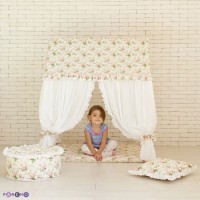 Текстильный домик-палатка с пуфиком &quot;Дворец Шахерезады&quot; (PCR116-09)