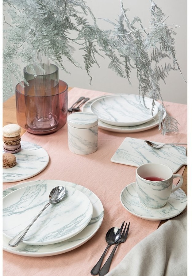 Набор чайных пар marble, 250 мл, 2 шт. (72378)