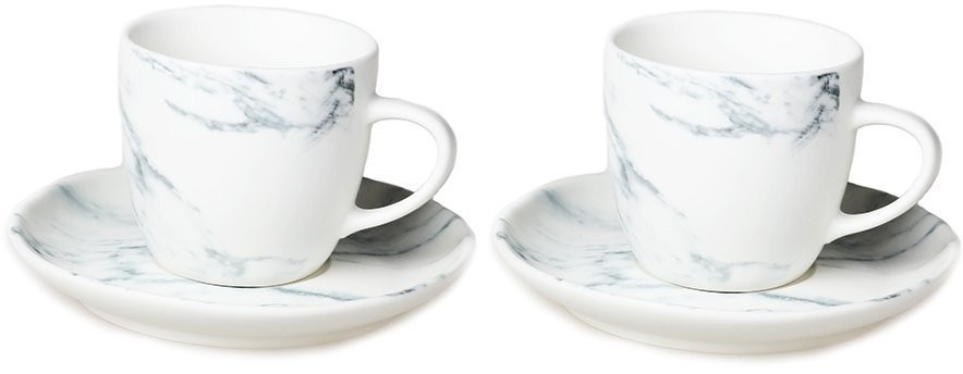 Набор чайных пар marble, 250 мл, 2 шт. (72378)