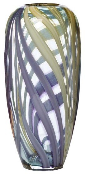 Ваза H30xD14 (фиолетовая) (TT-00000194)