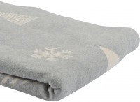 Плед из хлопка с новогодним рисунком christmas tree из коллекции new year essential, 130х180 см (69742)