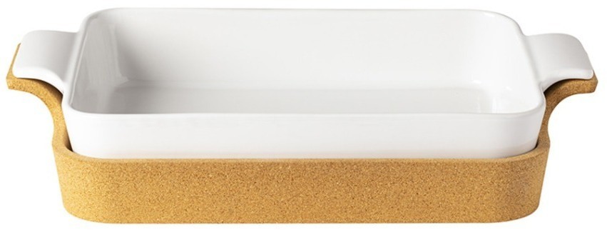 Набор DR391-WHI(DR391-043), керамика/пробка, Beige/ white, CASAFINA BY COSTA NOVA