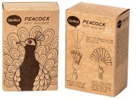 Ключница peacock, белая (74972)