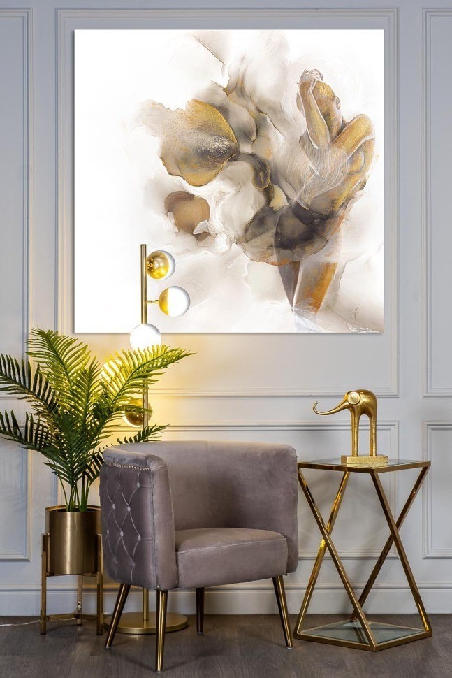 C1289 (зол.) Статуэтка "Слон" 30*11*33см (00002532)