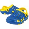Обувь для пляжа Crabs Blue/Yellow, для мальчиков, р. 30-35, детский (1752164)