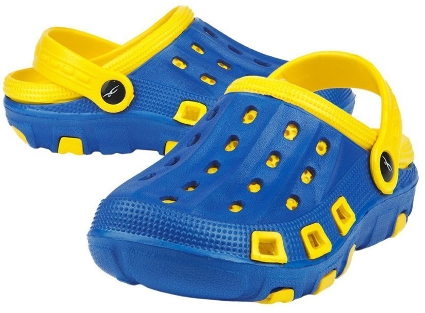 Обувь для пляжа Crabs Blue/Yellow, для мальчиков, р. 30-35, детский (1752164)