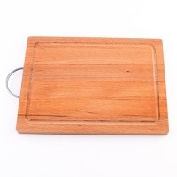 Доска разделочная с канавкой малая с мет/руч (09-21)