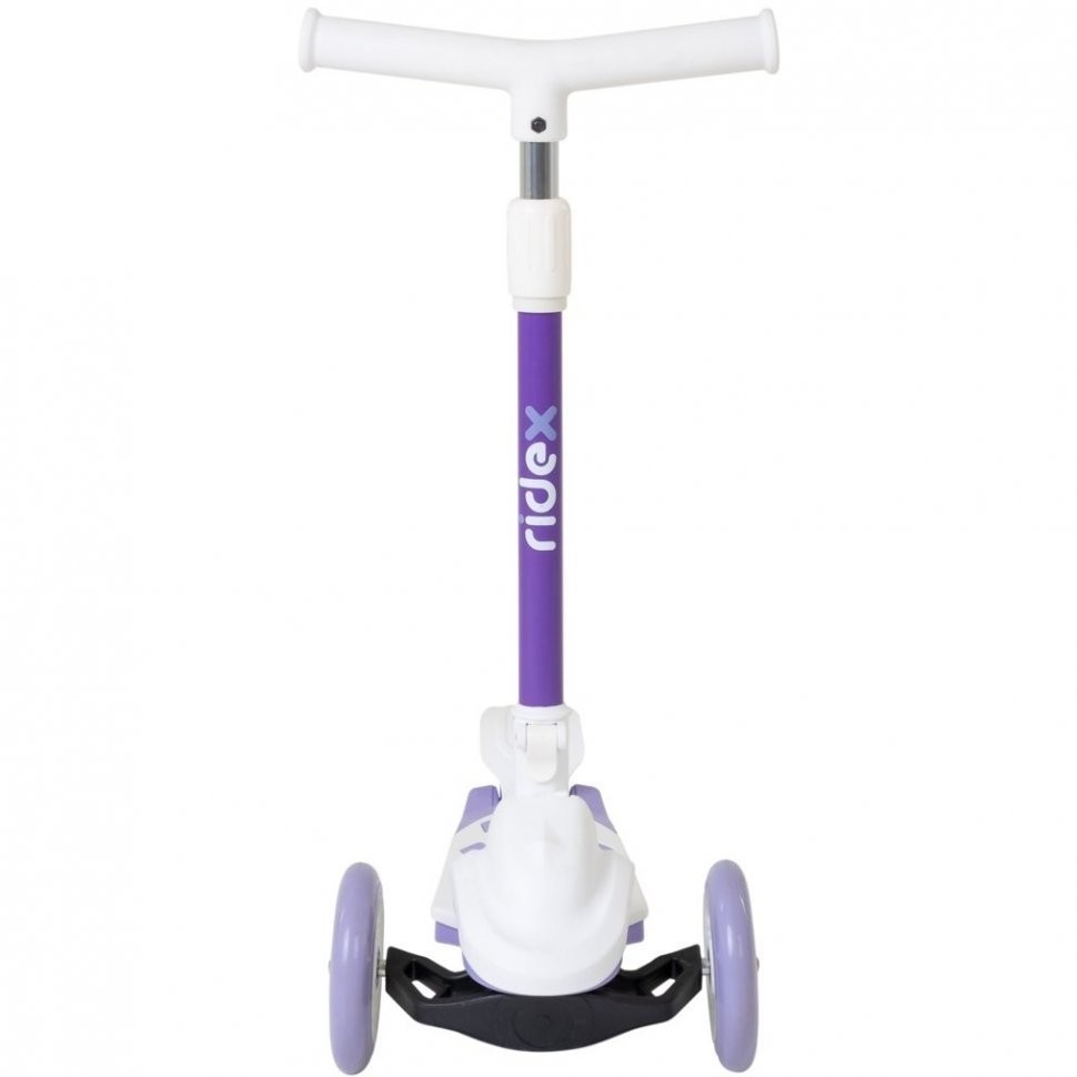 Самокат 3-колесный 3D Robin, 120/90 мм, белый (2022967)