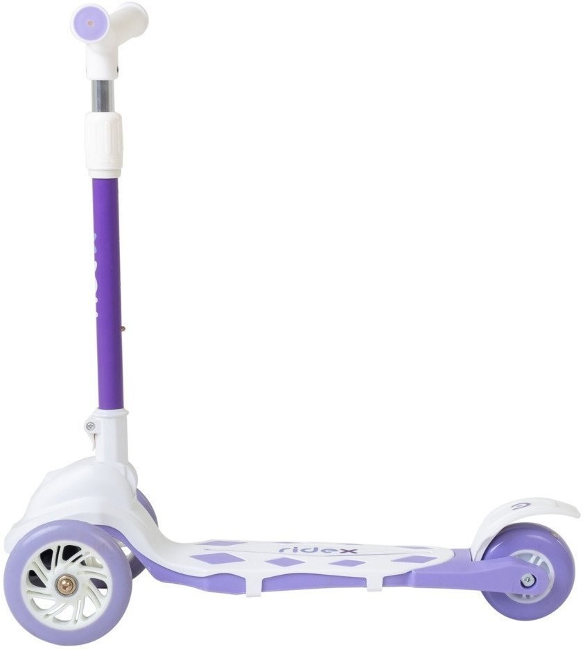 Самокат 3-колесный 3D Robin, 120/90 мм, белый (2022967)