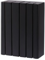 Подставка для ножей hevea, черная (78700)