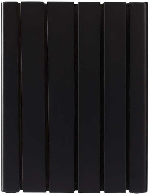 Подставка для ножей hevea, черная (78700)