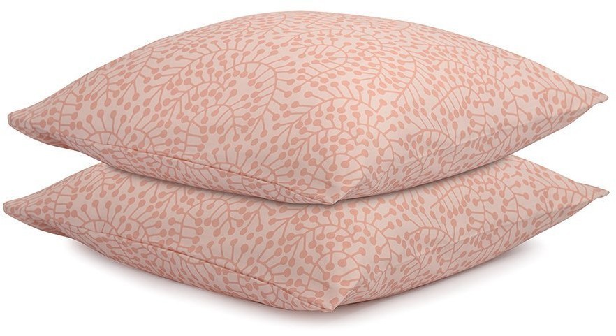 Набор из двух наволочек розового цвета с принтом Спелая смородина из коллекции scandinavian touch, 70х70 см (73695)